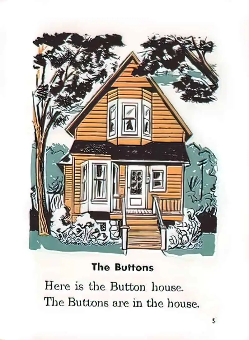 Bucky Button by Edith S. McCall illustrations by Jack Faulkner, 1953