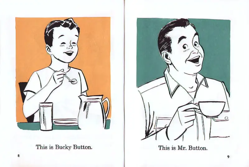Bucky Button by Edith S. McCall illustrations by Jack Faulkner, 1953