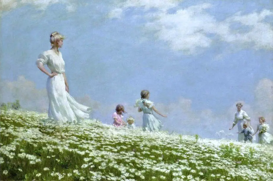 Charles Courtney Curran - Summer