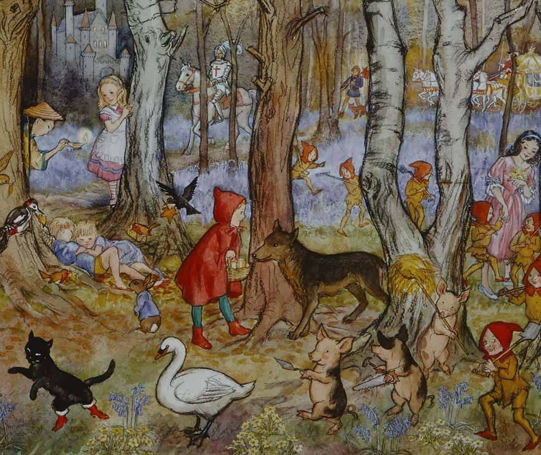 Fairytale Woods by Molly Brett (1902–1990)