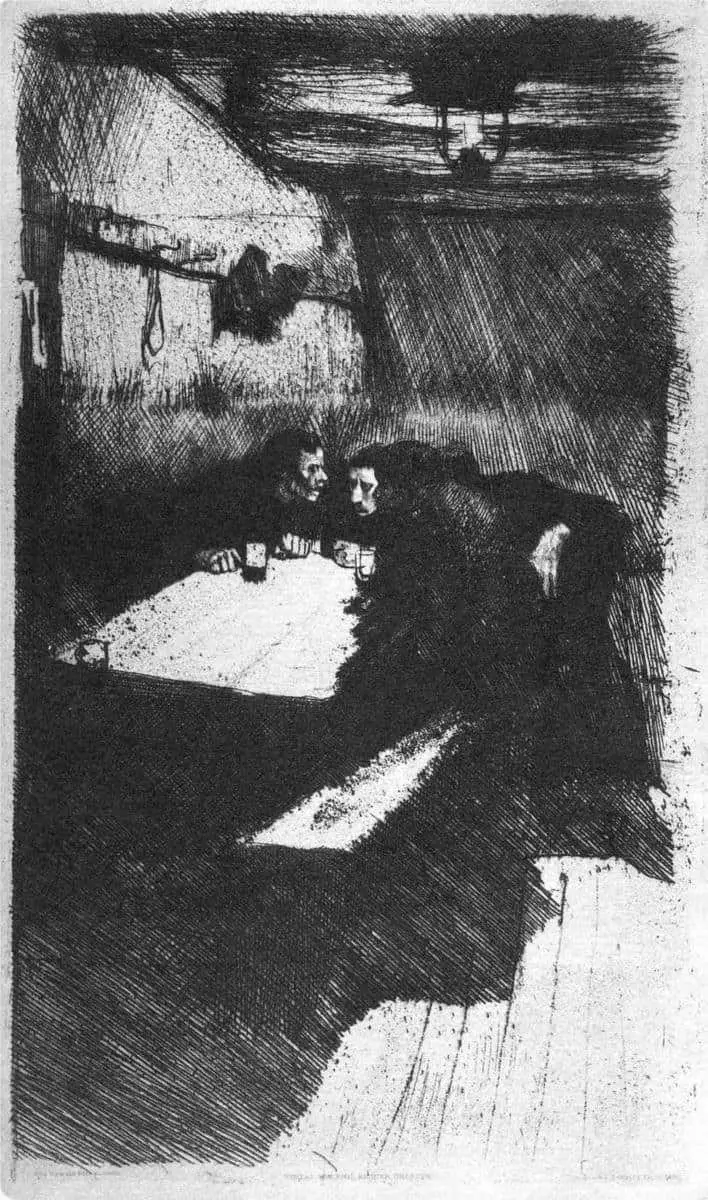 Käthe Kollwitz, Conspiracy, 1897