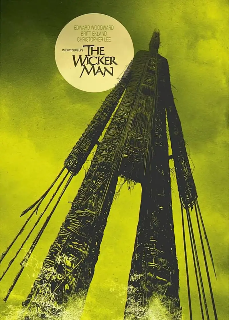Movie poster, USA 1973 The Wicker Man