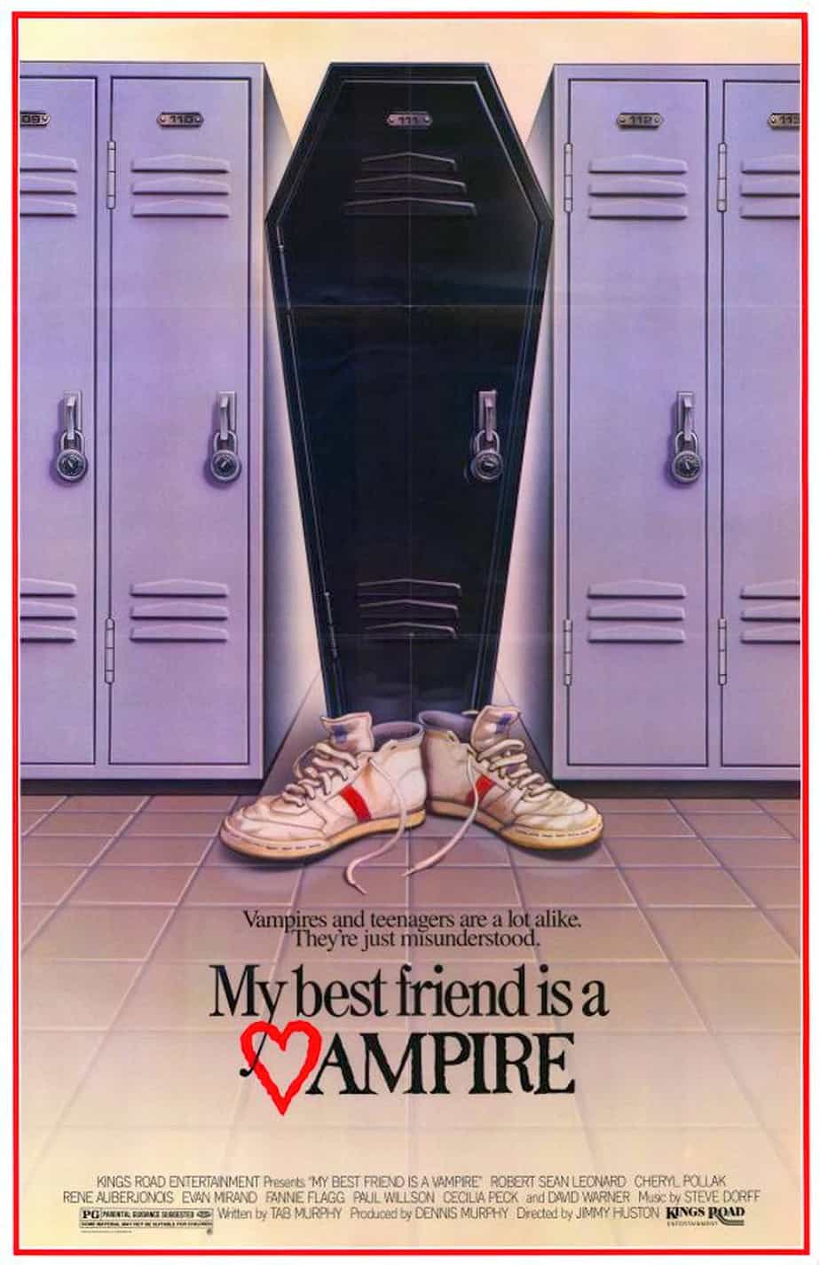 My Best Friend Is a Vampire (also known as I Was a Teenage Vampire) is a 1987 American comedy horror film directed by Jimmy Huston. The story revolves around a newly made vampire who is trying to live as a "good" vampire and not feed on humans.
