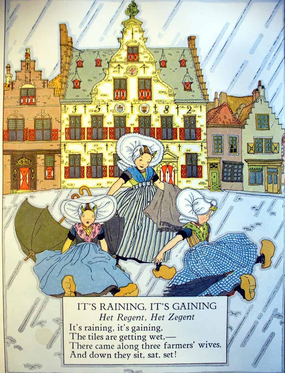 Olive Beaupre Miller's Tales Told in Holland It's Raining It's Gaining