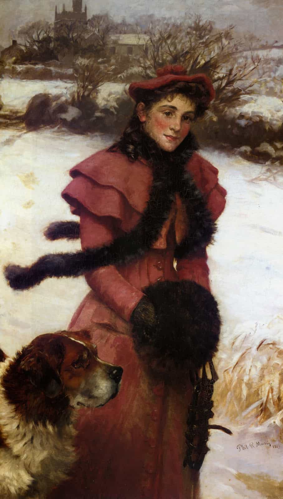 Philip Richard Morris - A Winter Walk