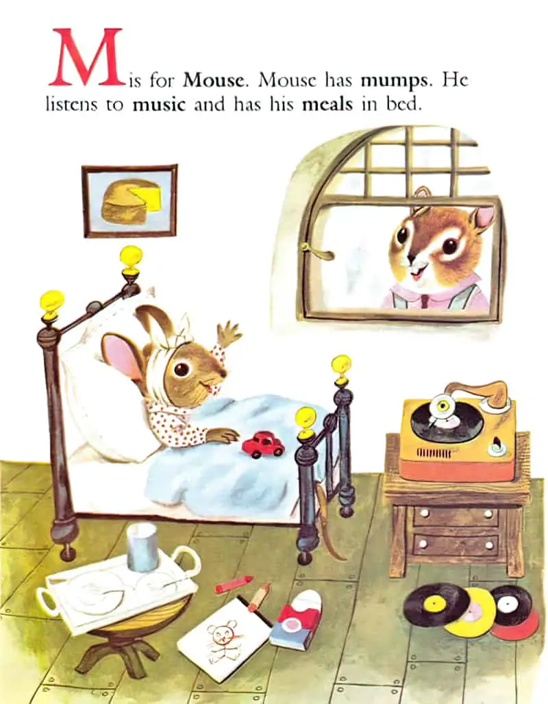 Richard Scarry's Chipmunk's ABC by Roberta Miller, illustrated by Richard Scarry (1963)