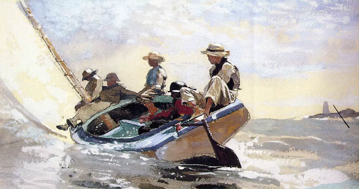 Winslow Homer - The Catboat