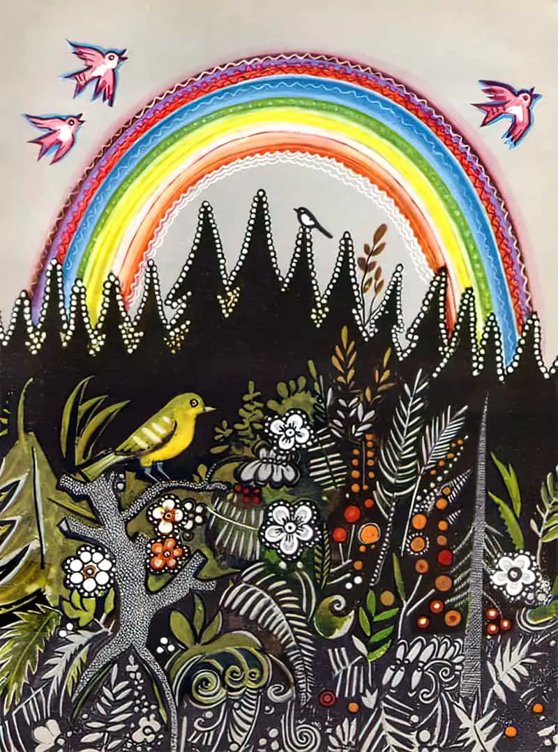 Yuri Vasnetsov 'Rainbow-Arc' 1969 