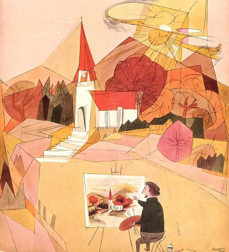 by Oscar Cahén 1951