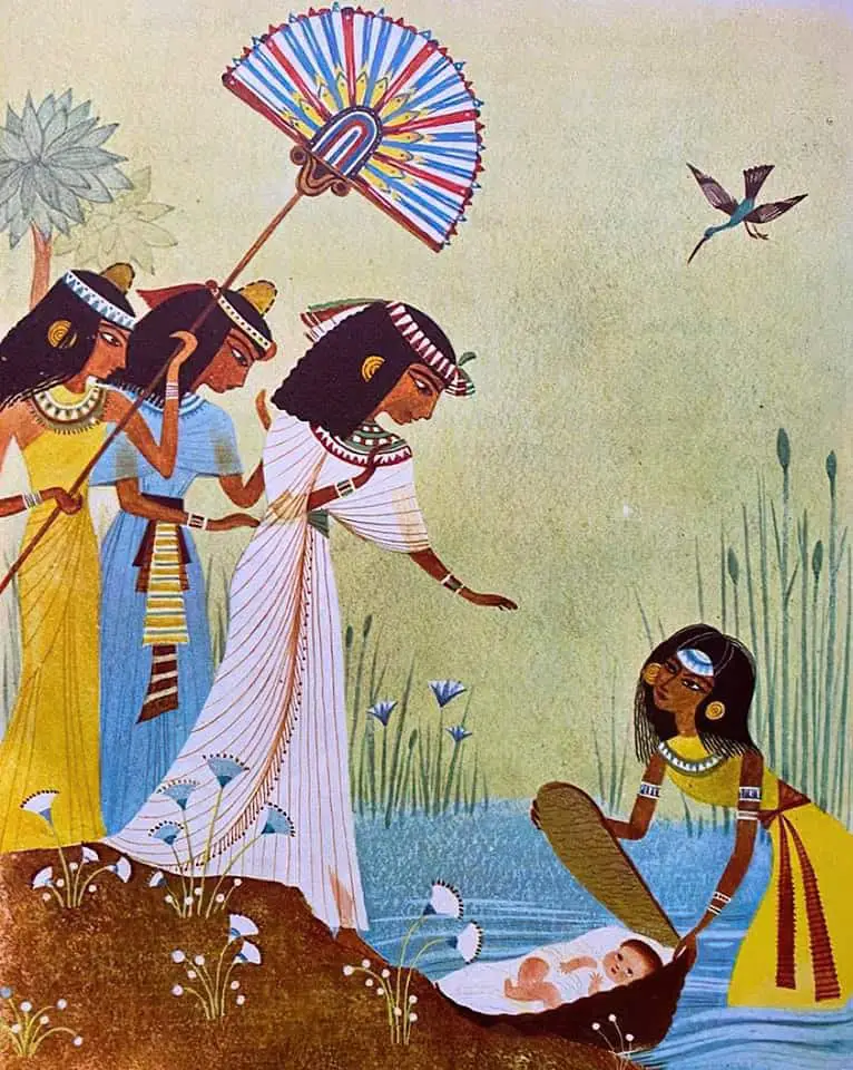 A Basket in the Reeds, illustrated by H. Hechtkopf, 1966
