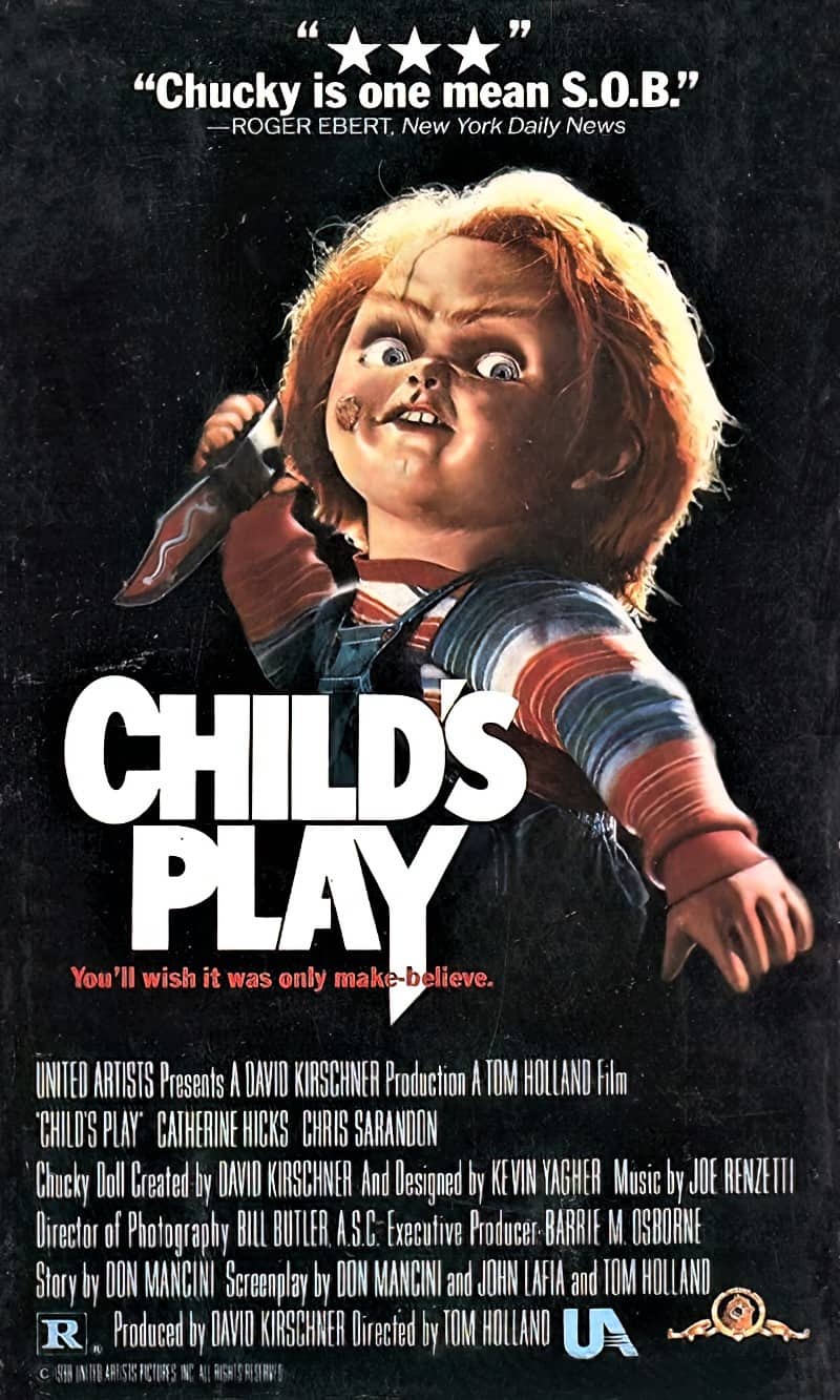 Child's Play 1988 movie poster