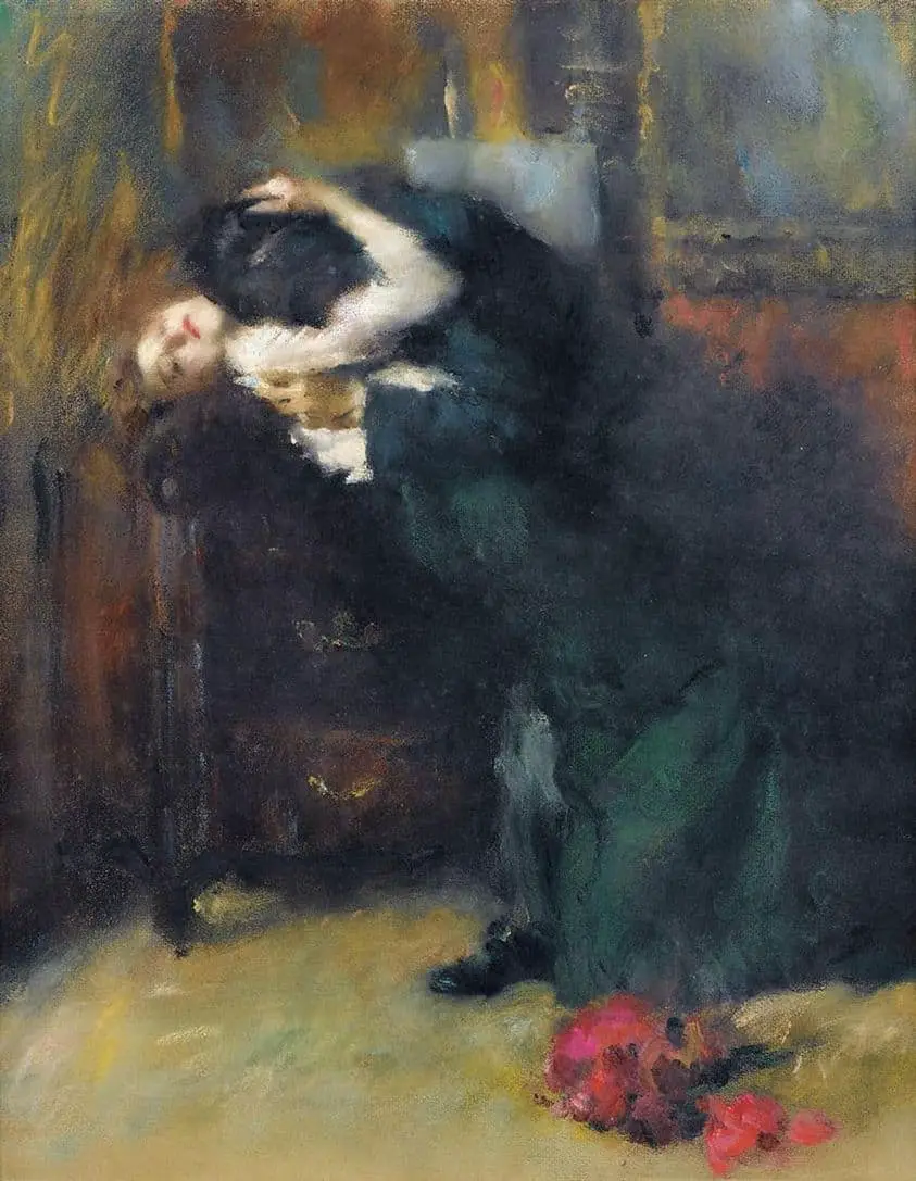 Il Bacio ('The Kiss', 1900) - Ambrogio Antonio Alciati