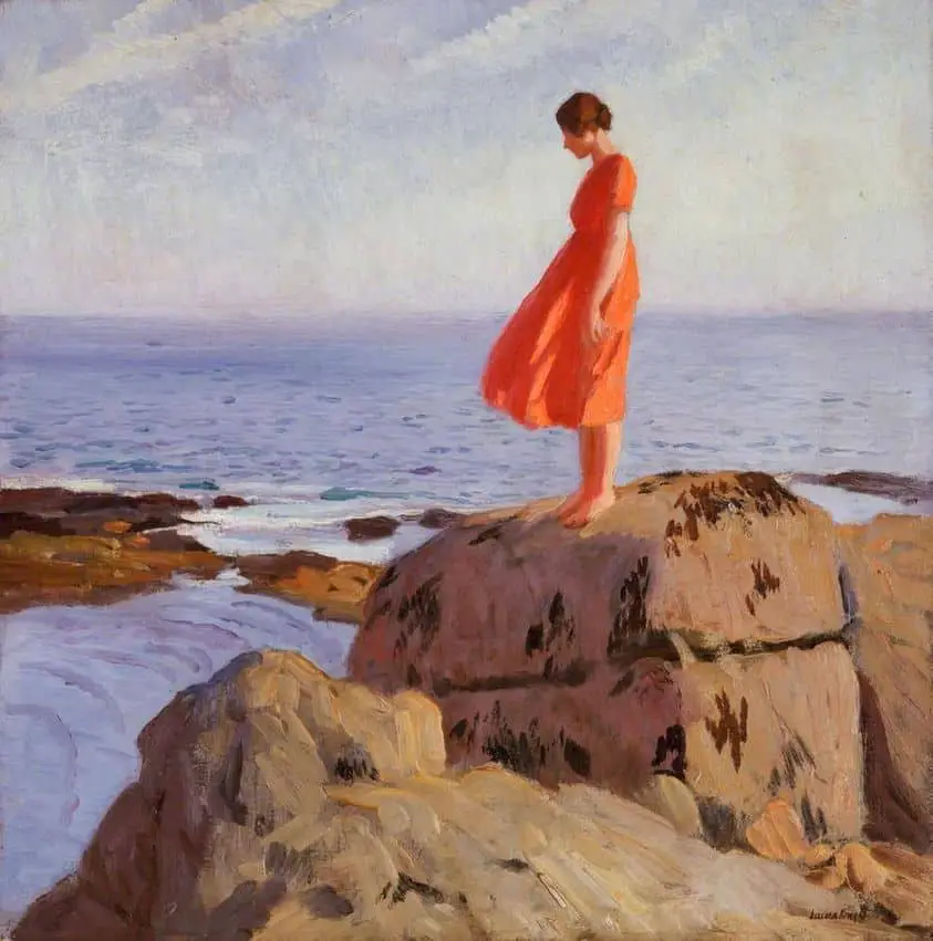 Laura Knight 'A Dark Pool' 1918