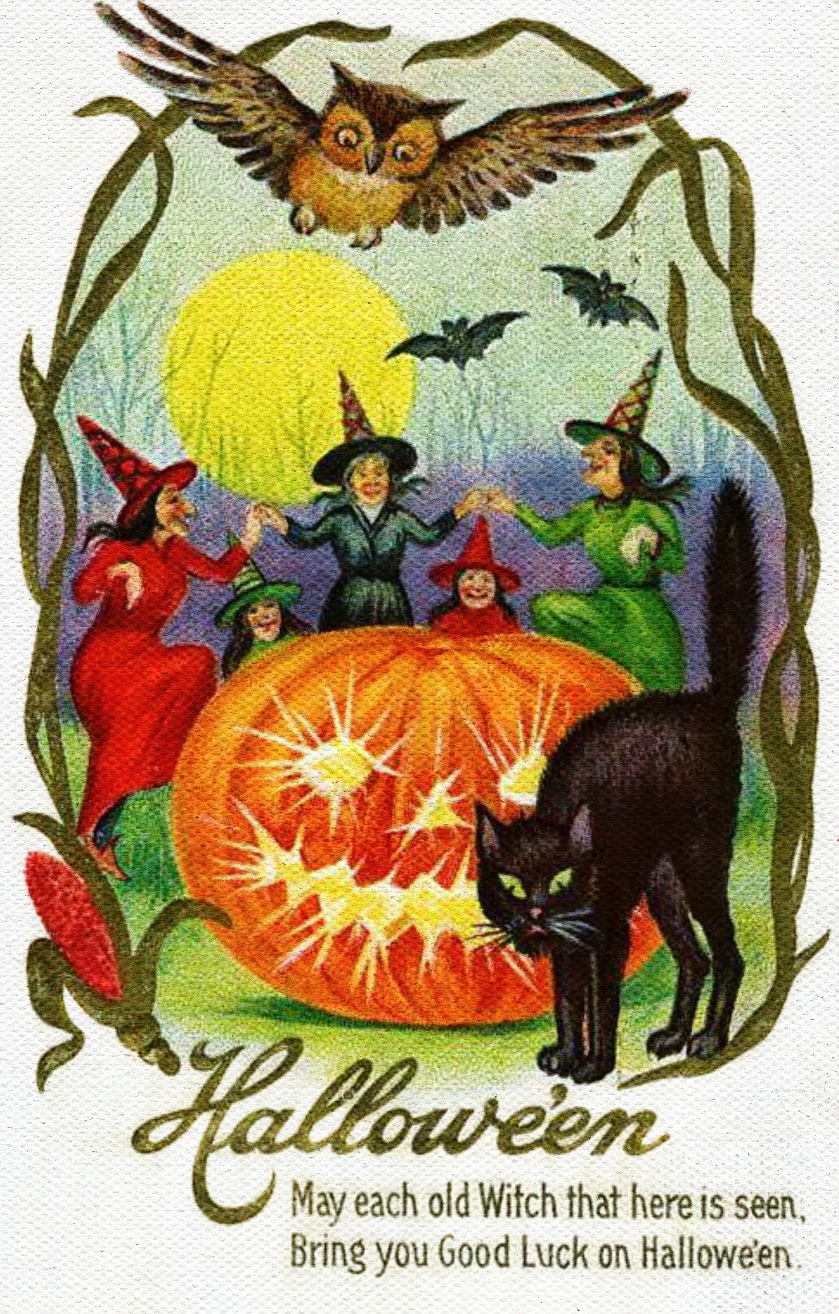 Witches’ Cats In Art and Storytelling