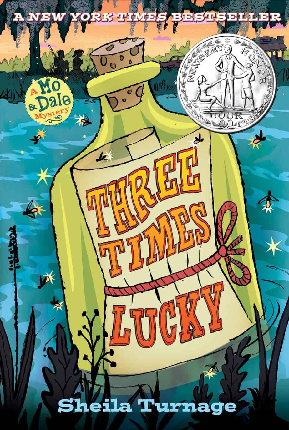 Three Times Lucky by Sheila Turnage cover by Gilbert Ford