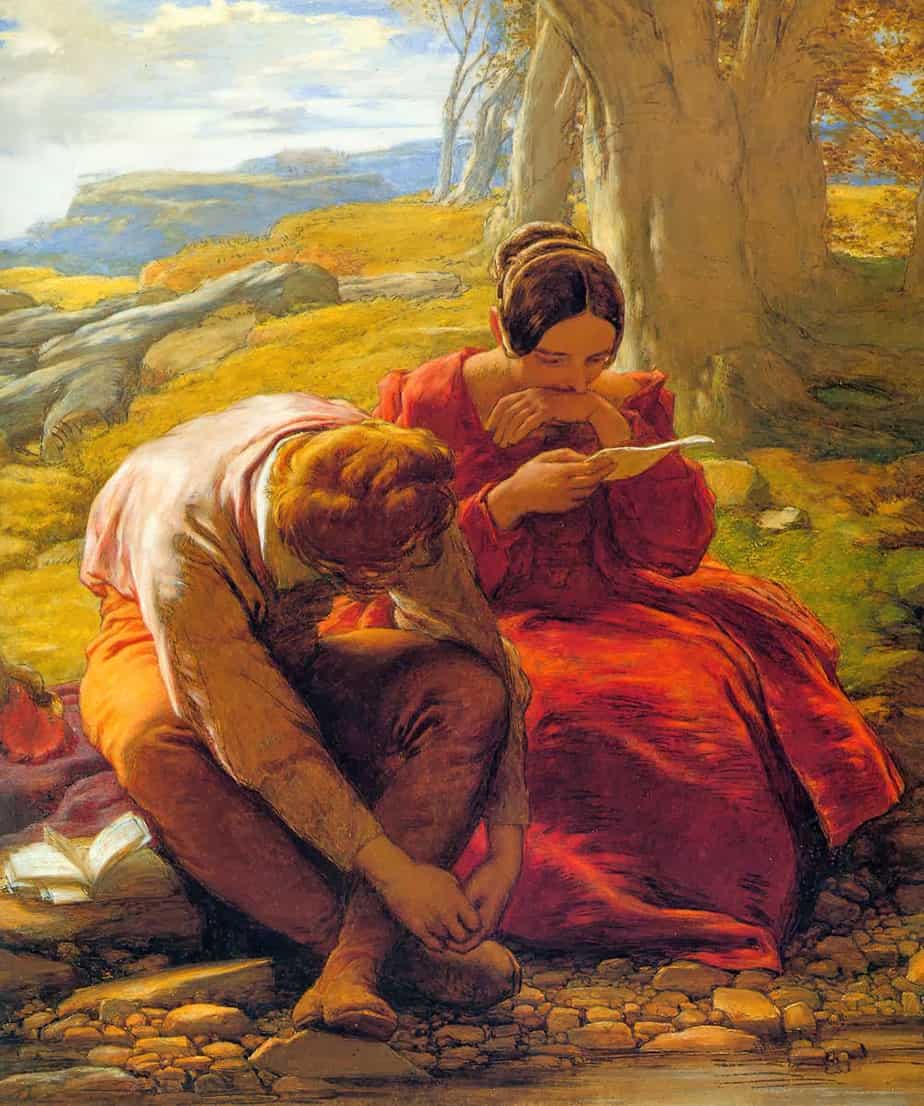 William Mulready - The Sonnet 1839 love letter