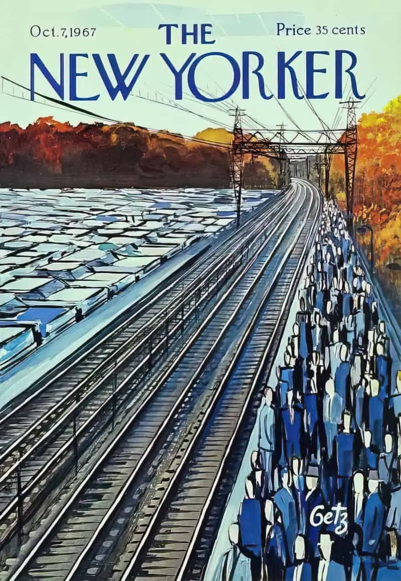 Arthur Getz The New Yorker cover October 7, 1967