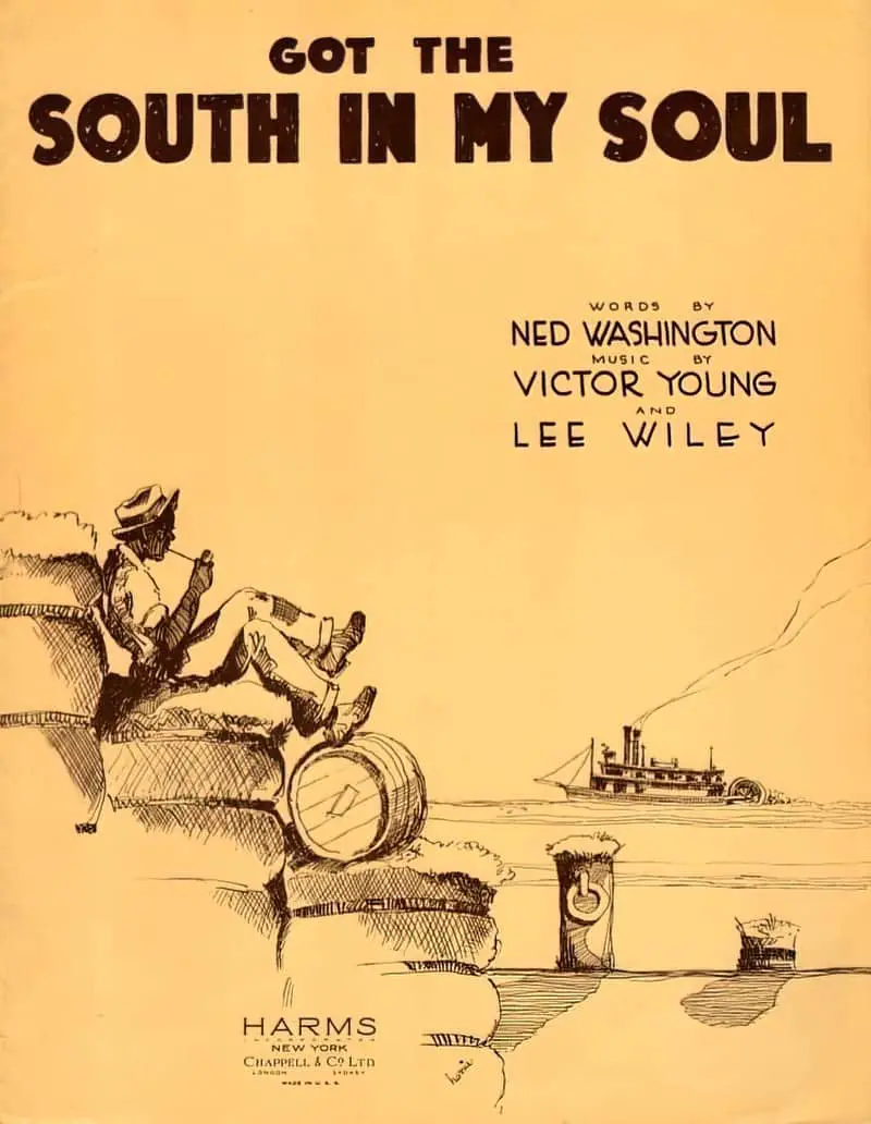 Cover design and illustration by Georgette & Benjamin Harris, 1932 looking out to sea