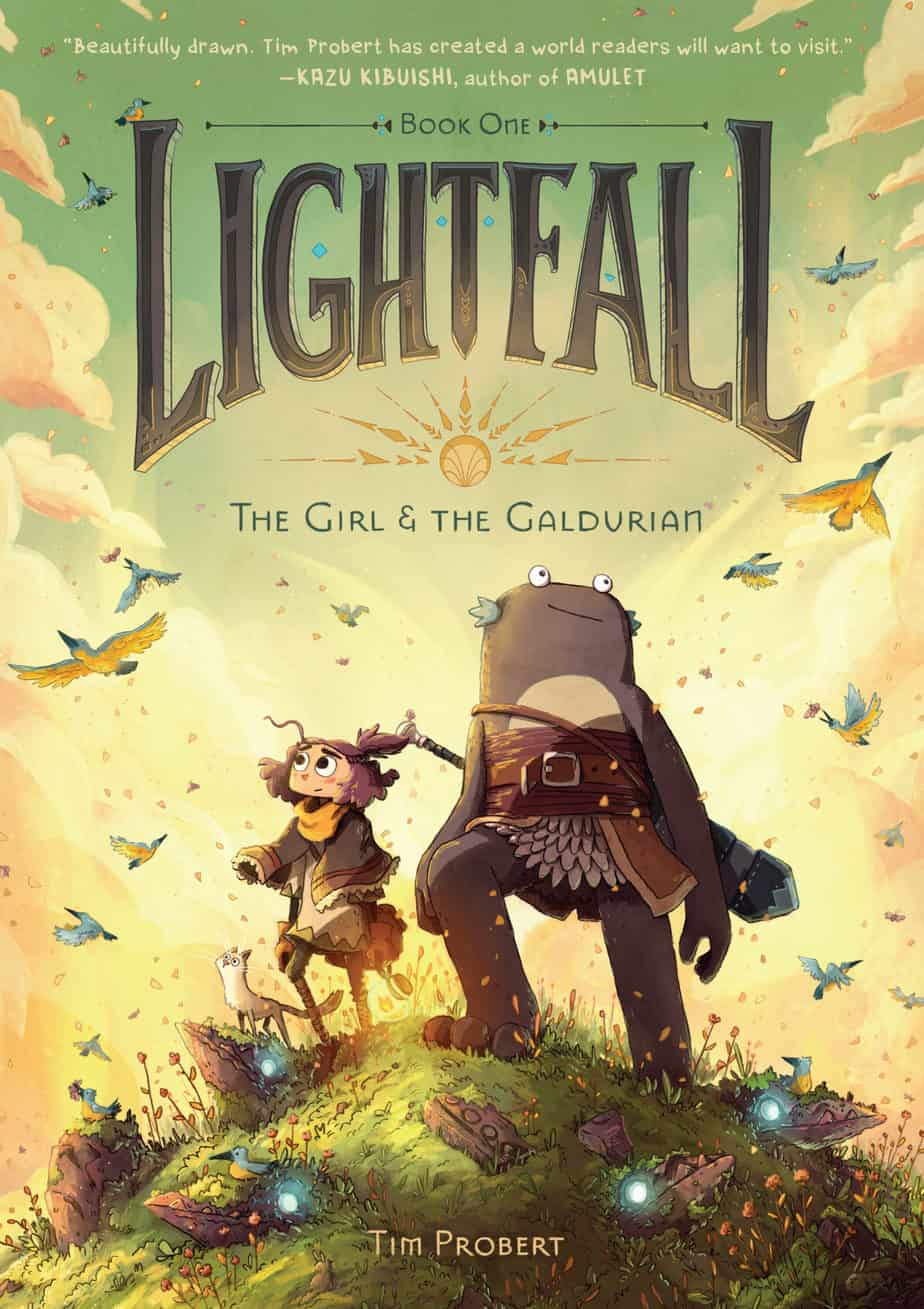 Lightfall The Girl and the Galdurian Book One cover