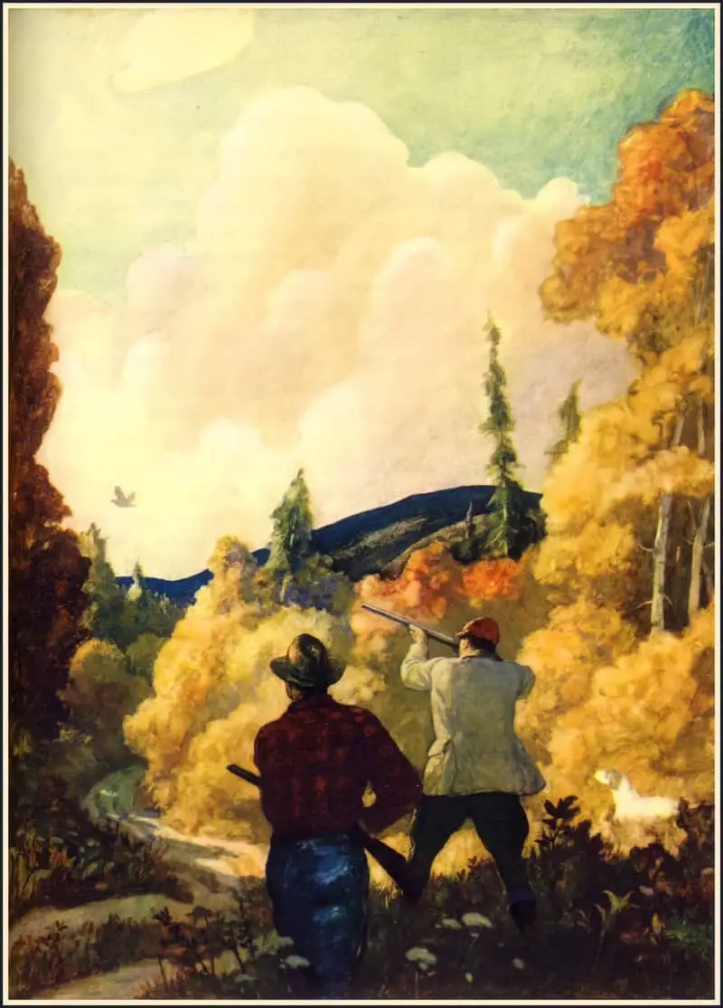 Trending INTO MAINE illustratred by N.C. Wyeth 1938