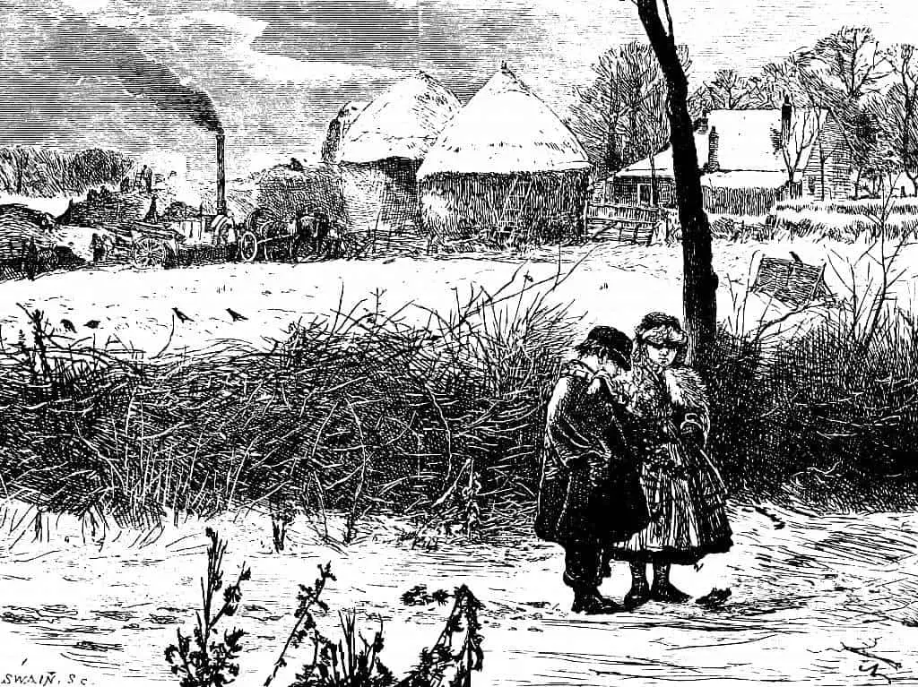 Winter, 1860s by John William North