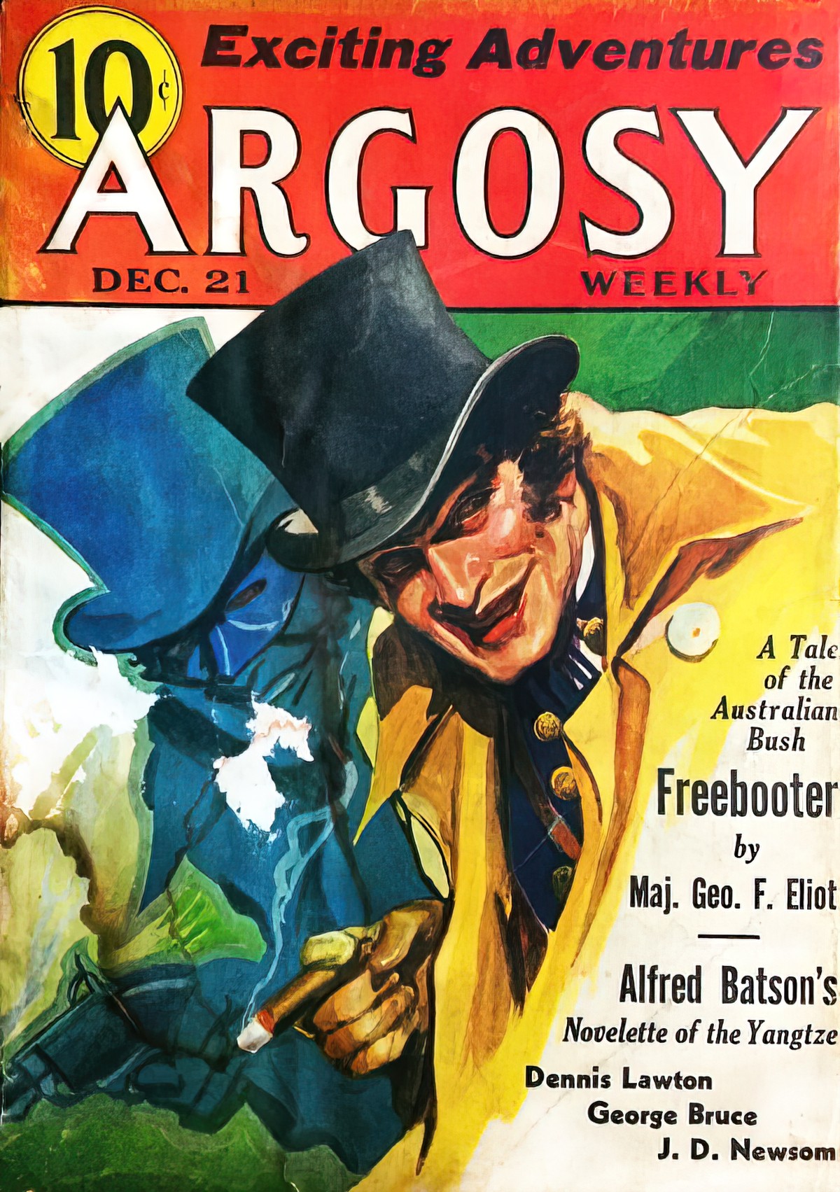 1935 Dec 21 ARGOSY WEEKLY Pulp Fiction