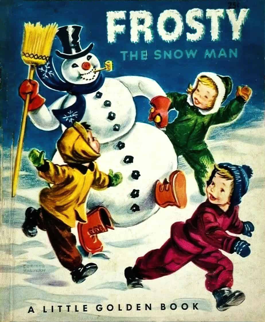 1951 Frosty The Snowman Children's Golden Book