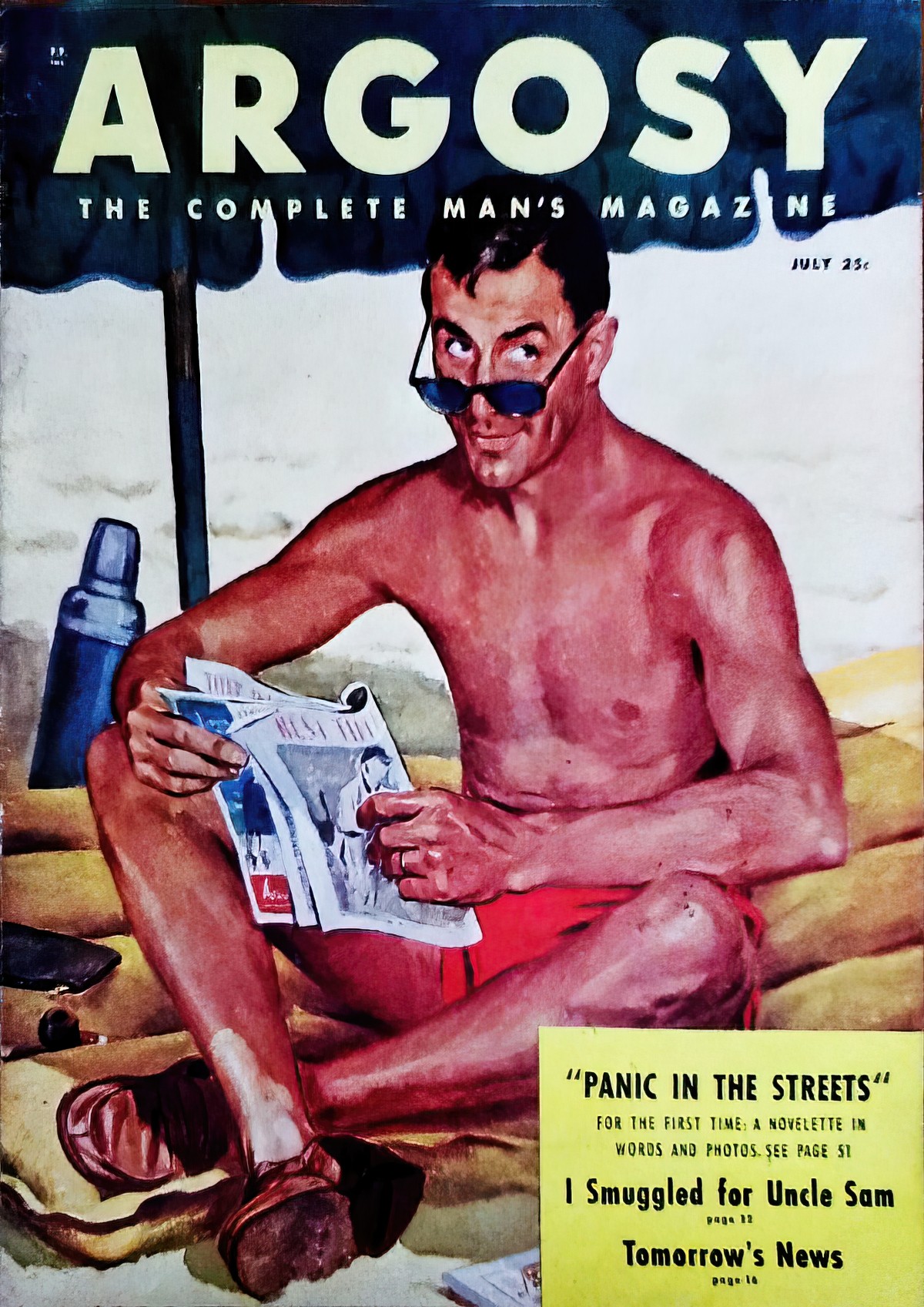 ARGOSY Adventure Magazine July 1950