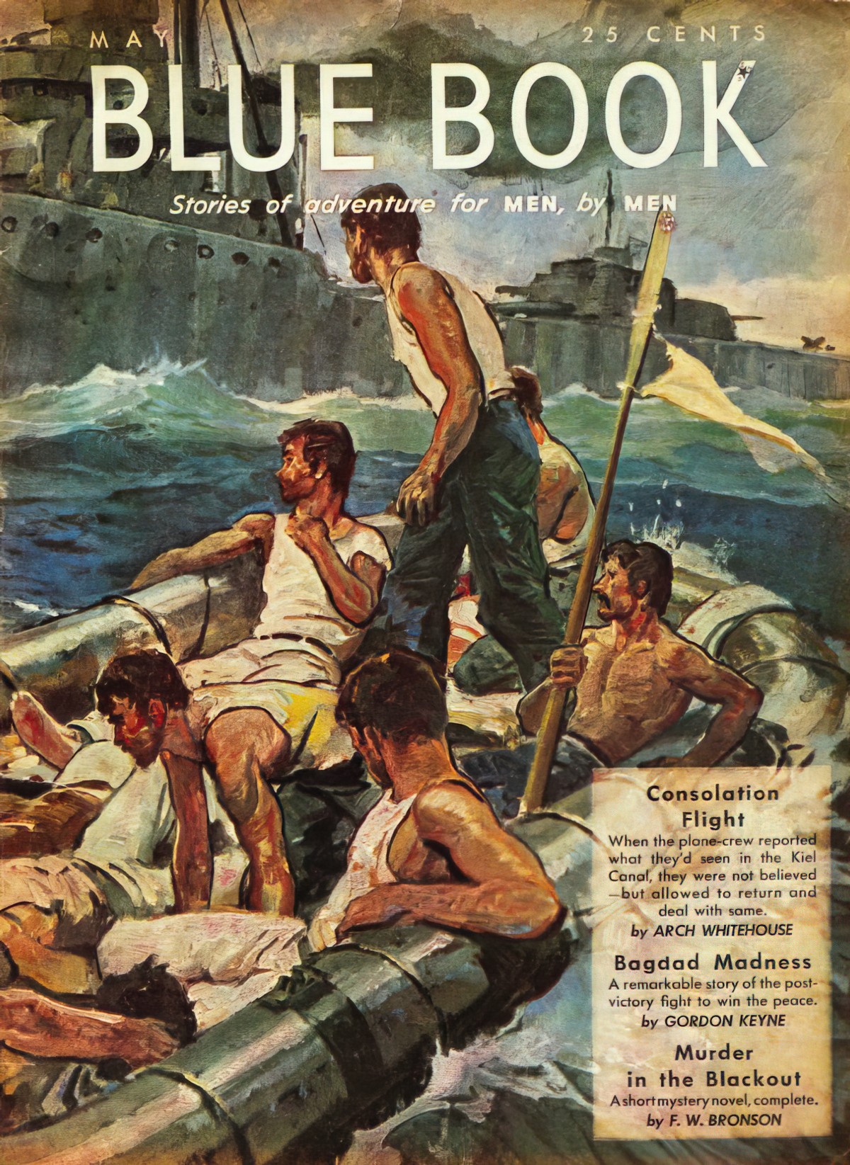 BLUE BOOK (Bedsheet Size Pulp Magazine). May 1943