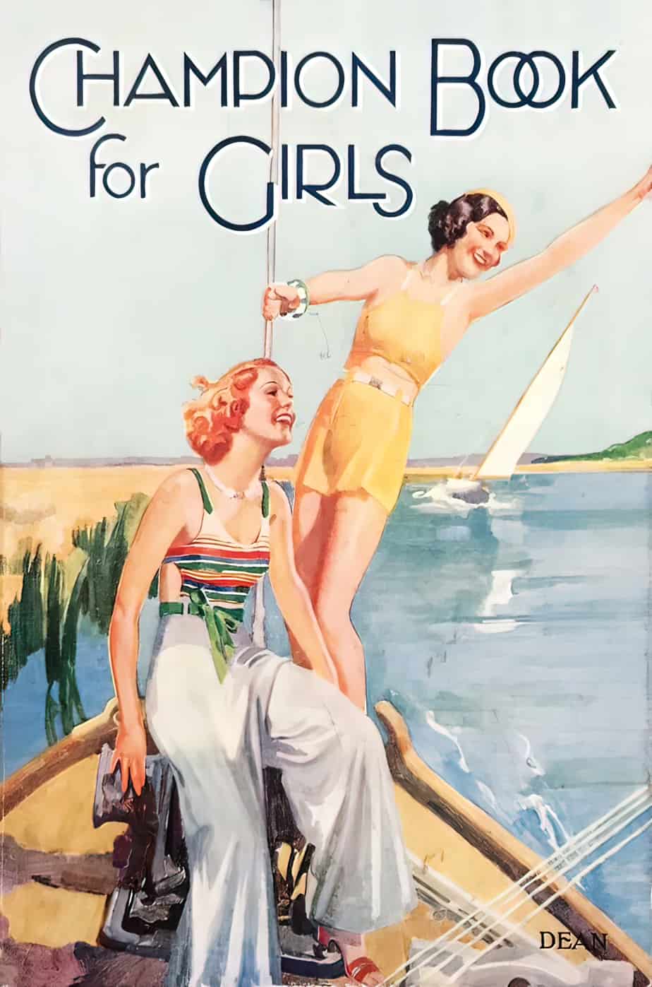 Champion Book For Girls Mixed Short Stories 1935