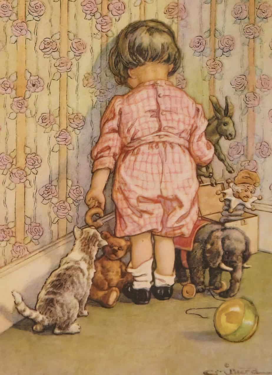Clara Miller Burd (1873-1933) from Delightful Stories For Children by Elizabeth Billings Stuart, 1920