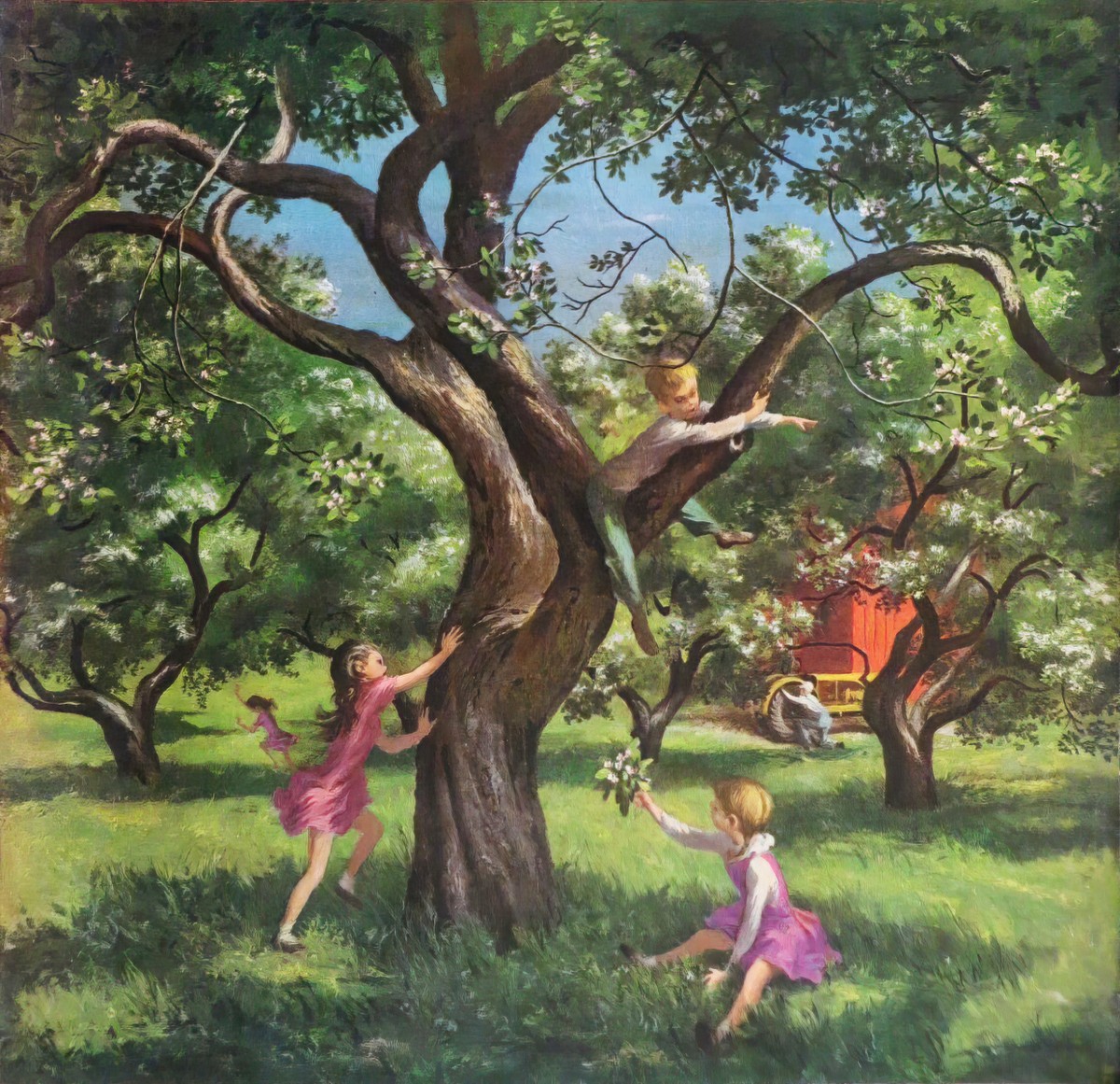 Country Gentleman Magazine May 1950 Children At Play