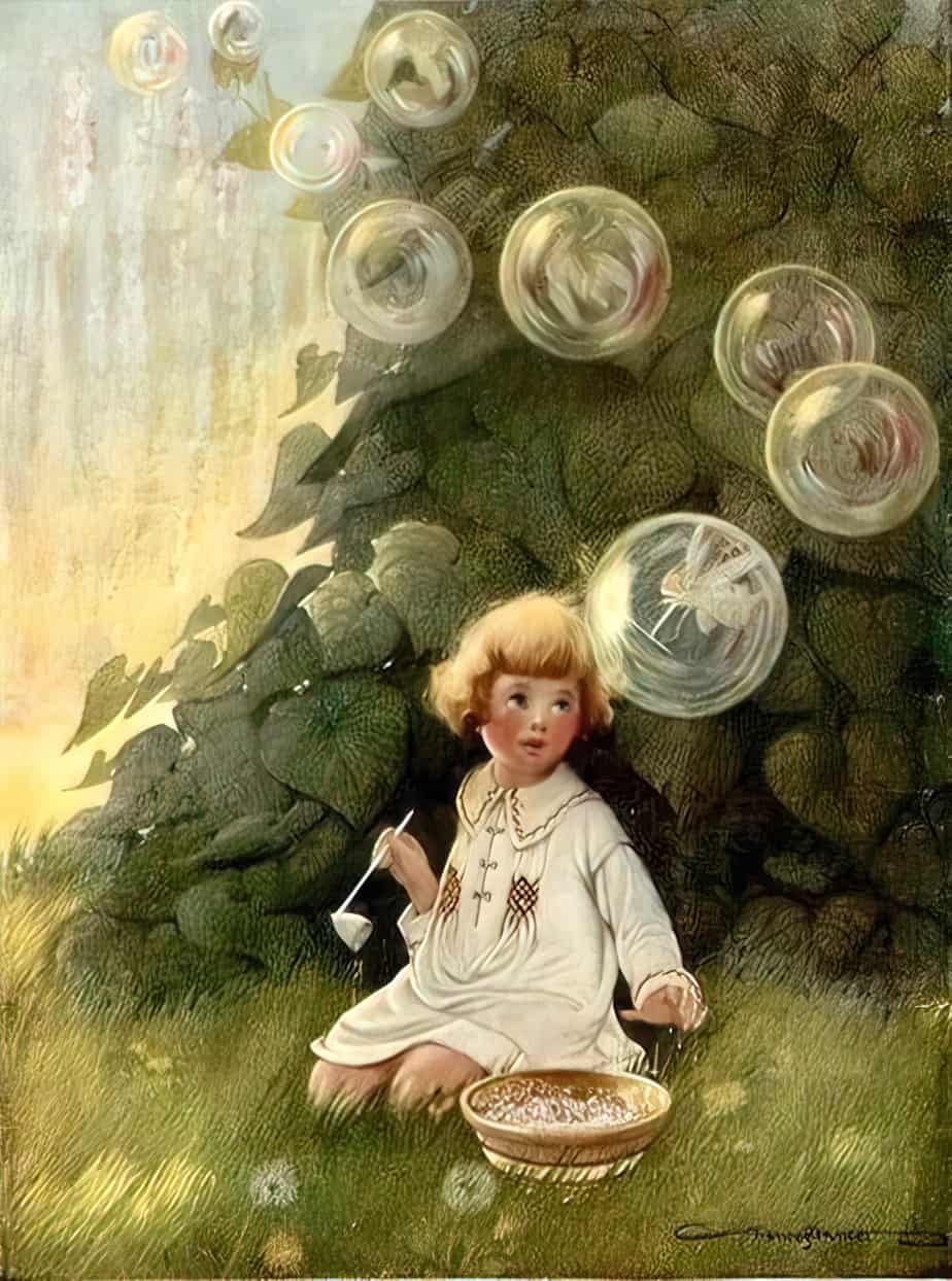 Francis Tipton Hunter, 1896-1957, Bubble Fairies, 1921