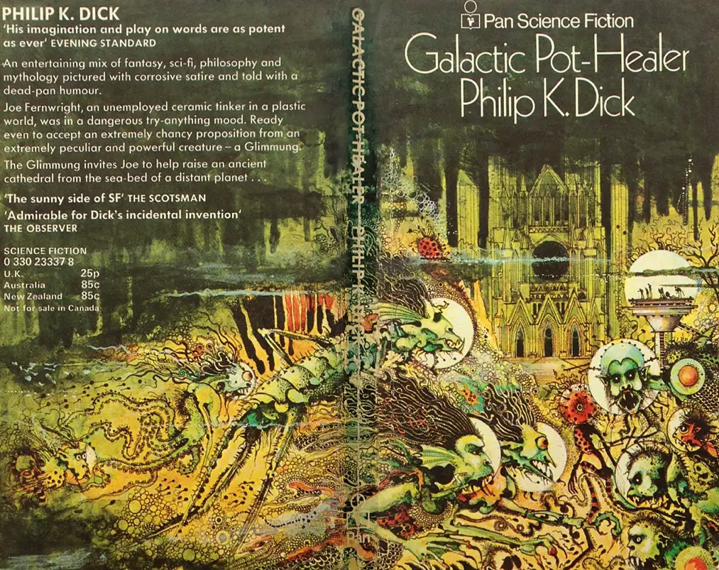 Galactic Pot-Healer paperback by Philip K. Dick full cover