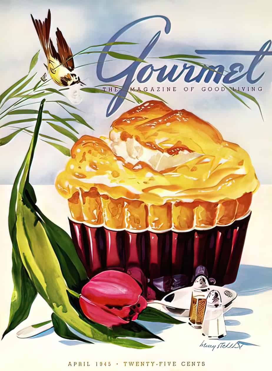 Gourmet Magazine April 1945