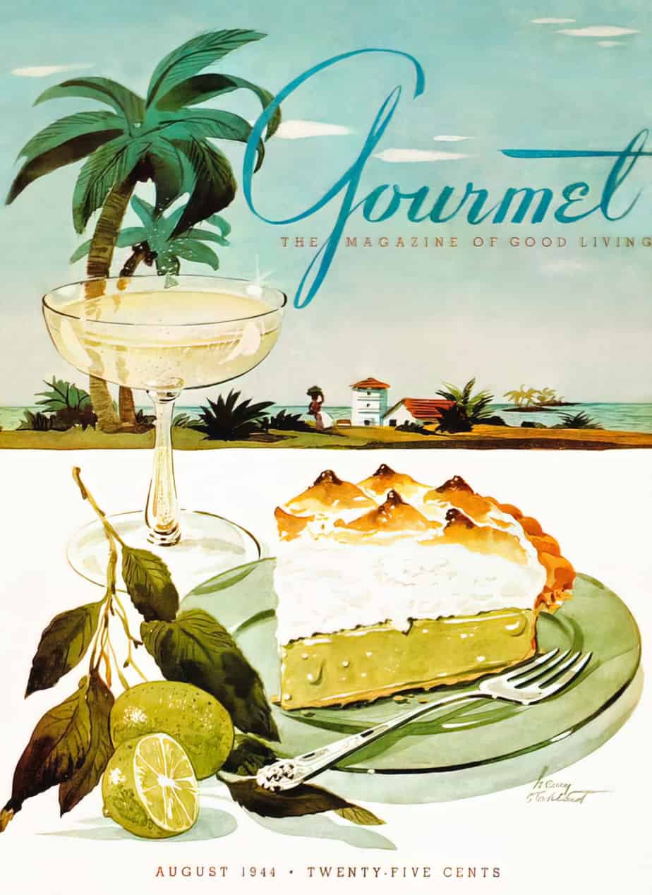 Gourmet The Magazine Of Good Living August 1944