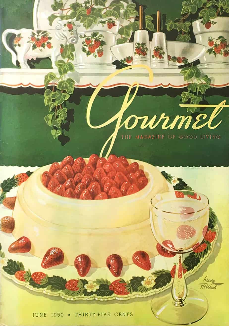 Gourmet The Magazine of Good Living June 1950 - The Electric Tea-Taster