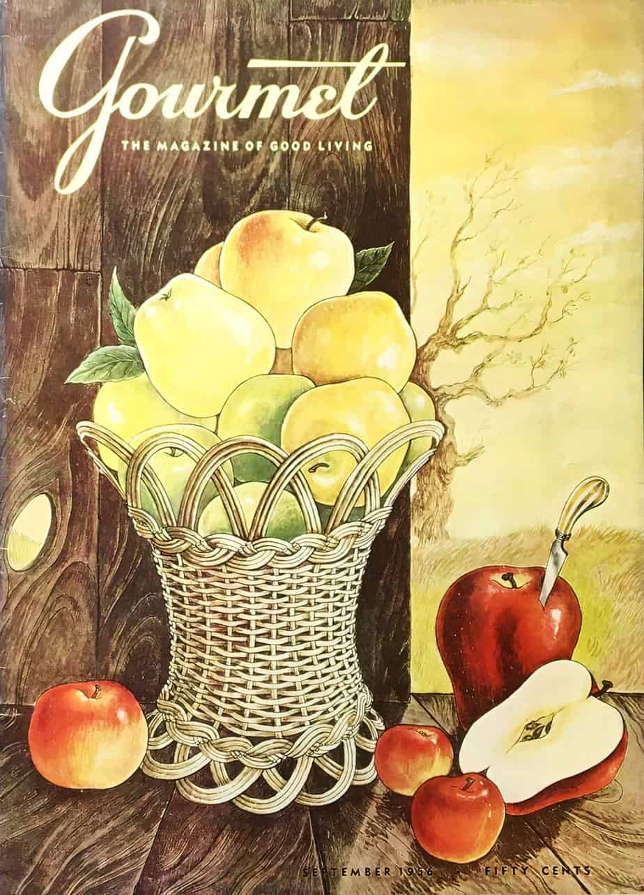 Gourmet The Magazine of Good Living September 1956 - Essence of the Apple