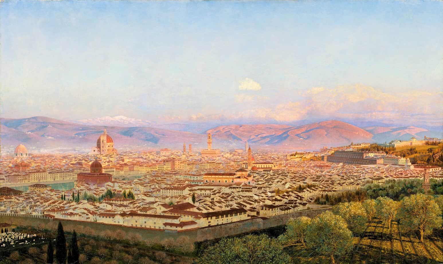 John Brett - Florence from Bellosguardo