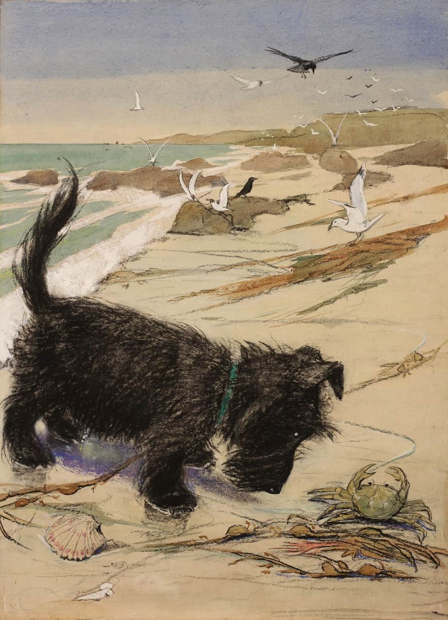 Muriel Helen Dawson (1897-1974), Scottish Terrier, ca 1935