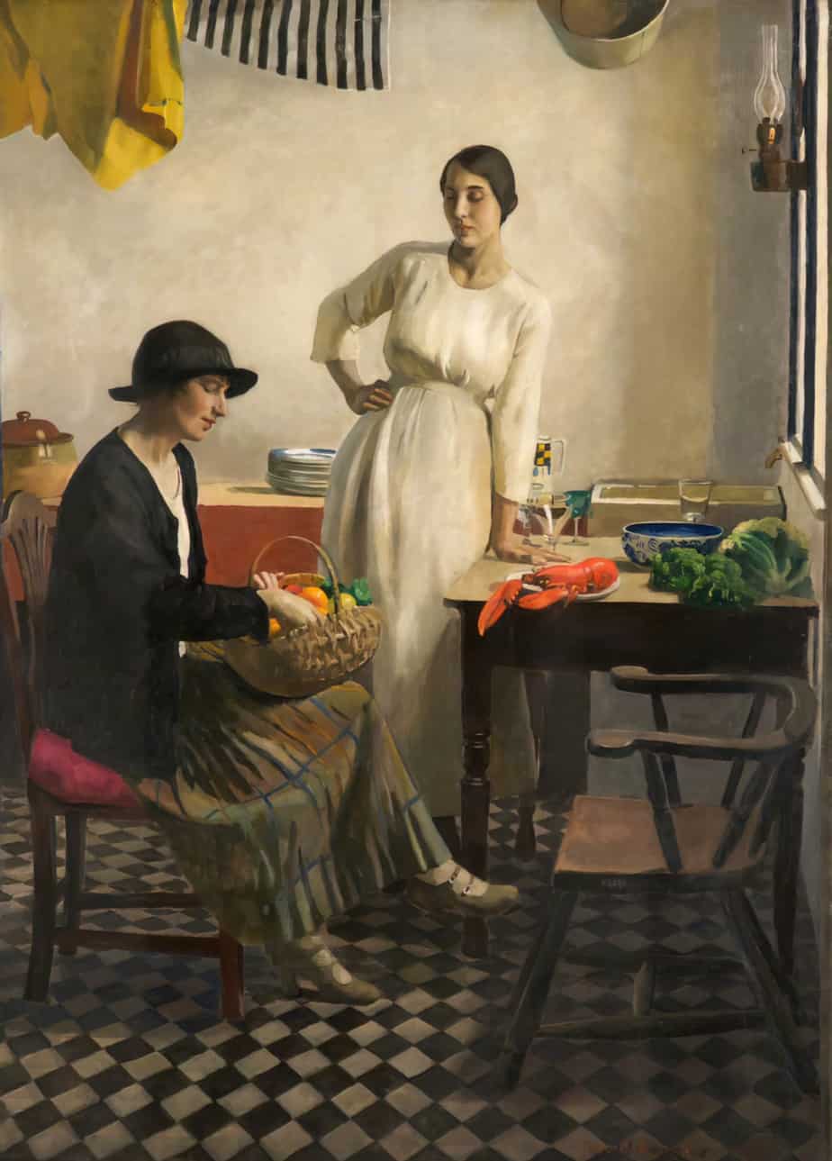 'My Kitchen.' (1923) Harold Harvey