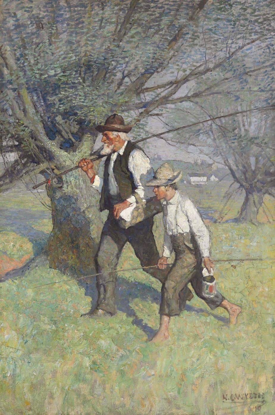  N. C. Wyeth (1882-1945) The Call of Spring 