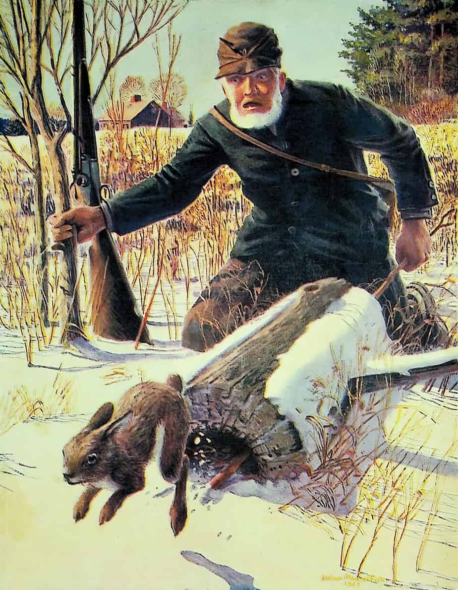 National Sportsman Magazine February 1924 (cover detail)