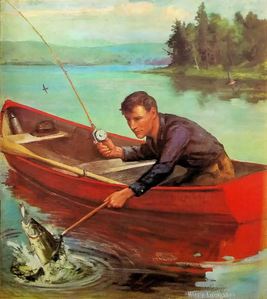 National Sportsman Magazine May 1938 Hunting Fishing Camping cover art by Harry Livingston