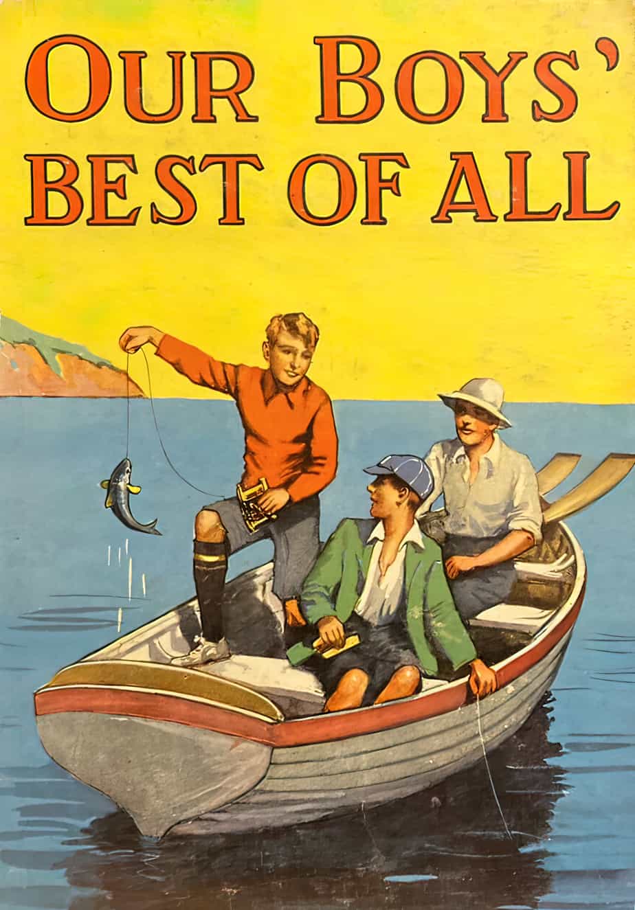 OUR BOYS BEST OF ALL Hardcover Book Cover, Renwick of Otley, UK 1948