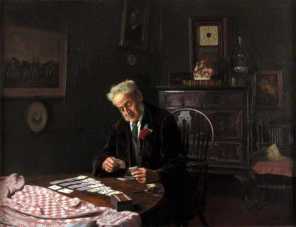 Patience (c. 1935) by Charles Spencelayh (1865–1958)