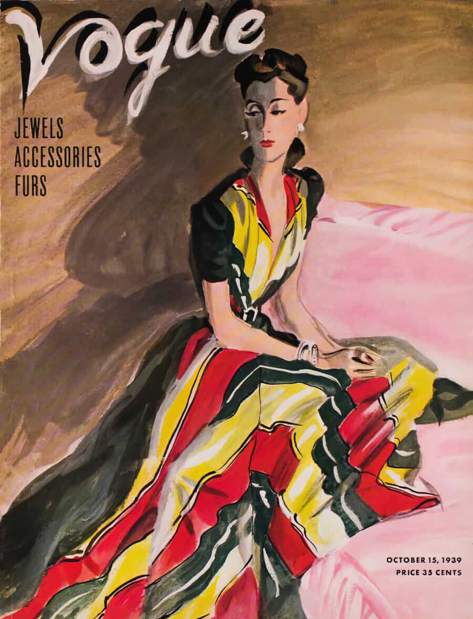 R. F. GRAFSTROM Salvador Dali HORST Bacchanale EUGENE BERMAN Vogue 1939 October