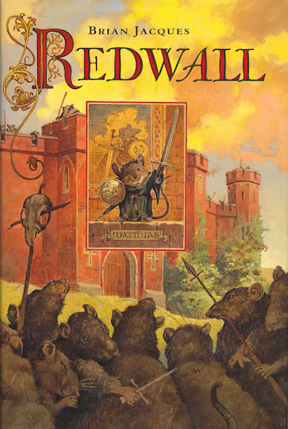 Redwall by Brian Jacques cover