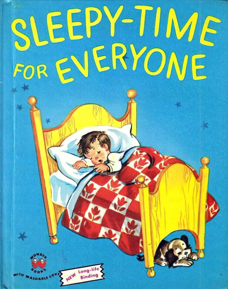 SLEEPY-TIME FOR EVERYONE Wonder Book, 1954
