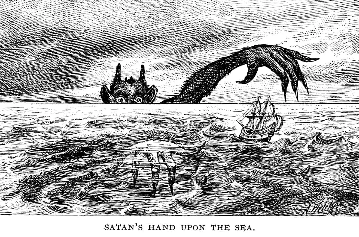 Satan's Hand Upon The Sea